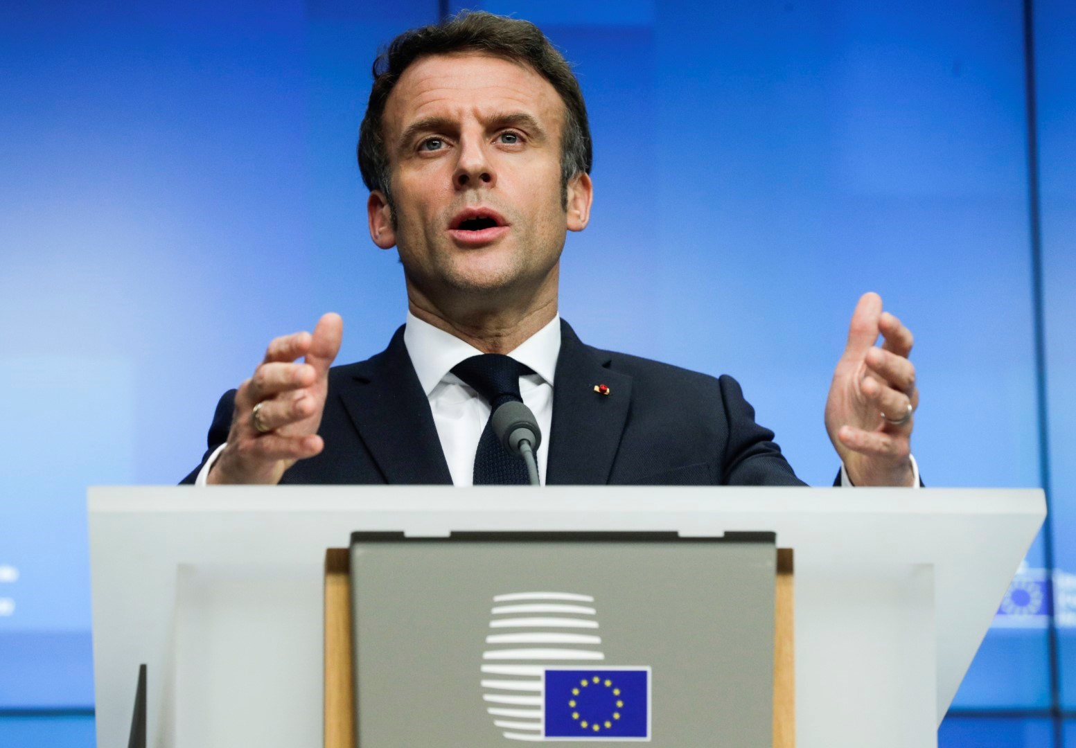 Macron warned that war has returned to Europe