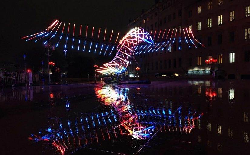 Copenhagen Light Festival; where the lights show the way