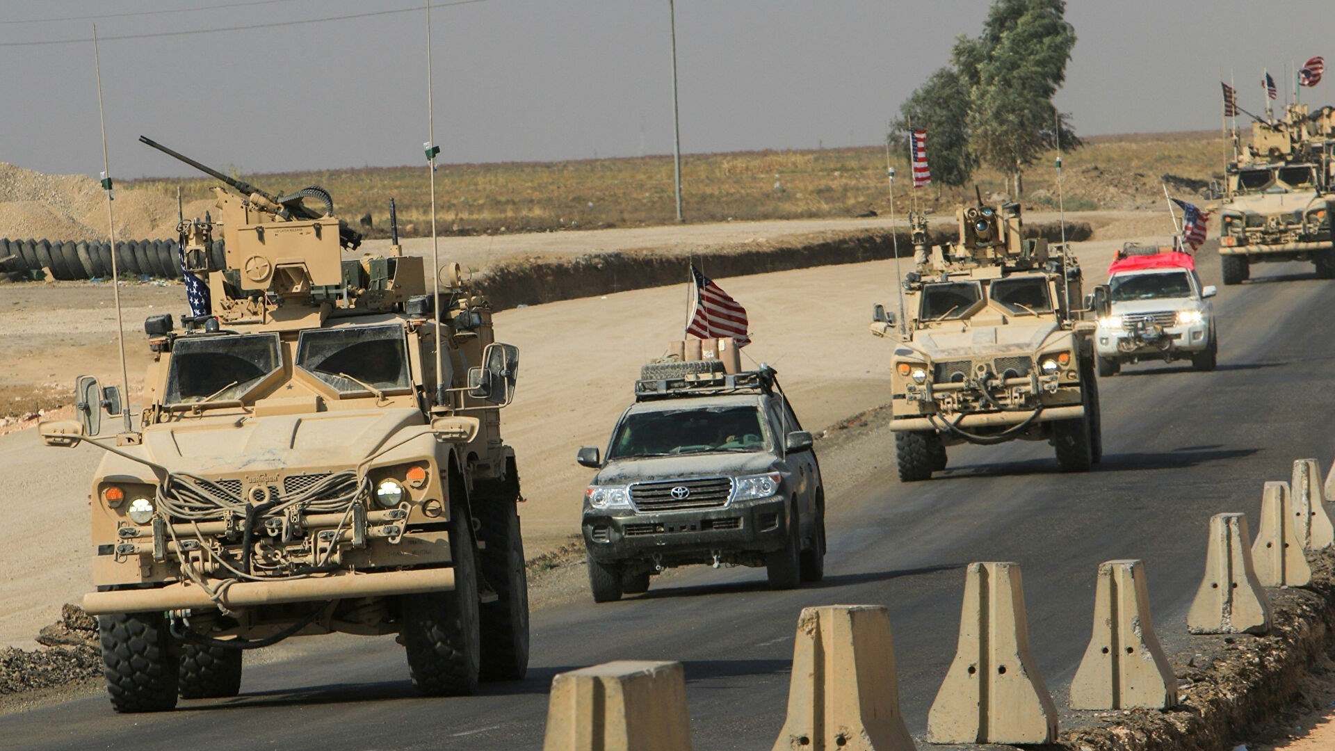 US occupation forces in Al-Hasakah