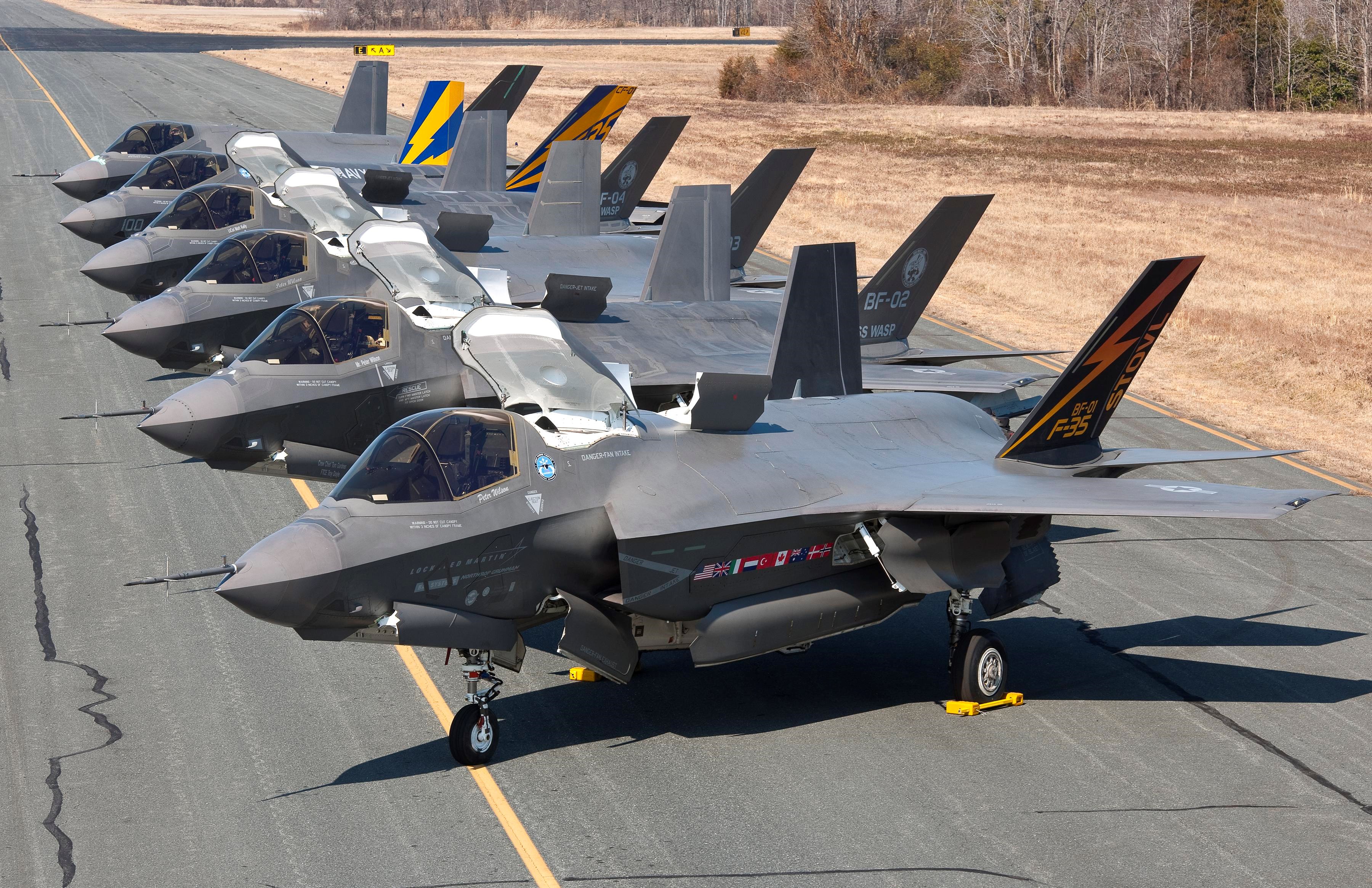 Lockheed Martin F-35 fighter jets