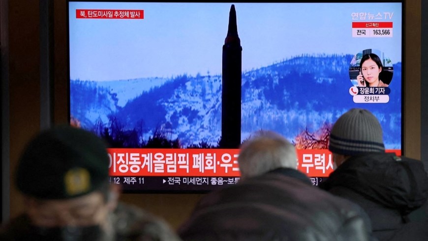 North Korea launches ballistic missile