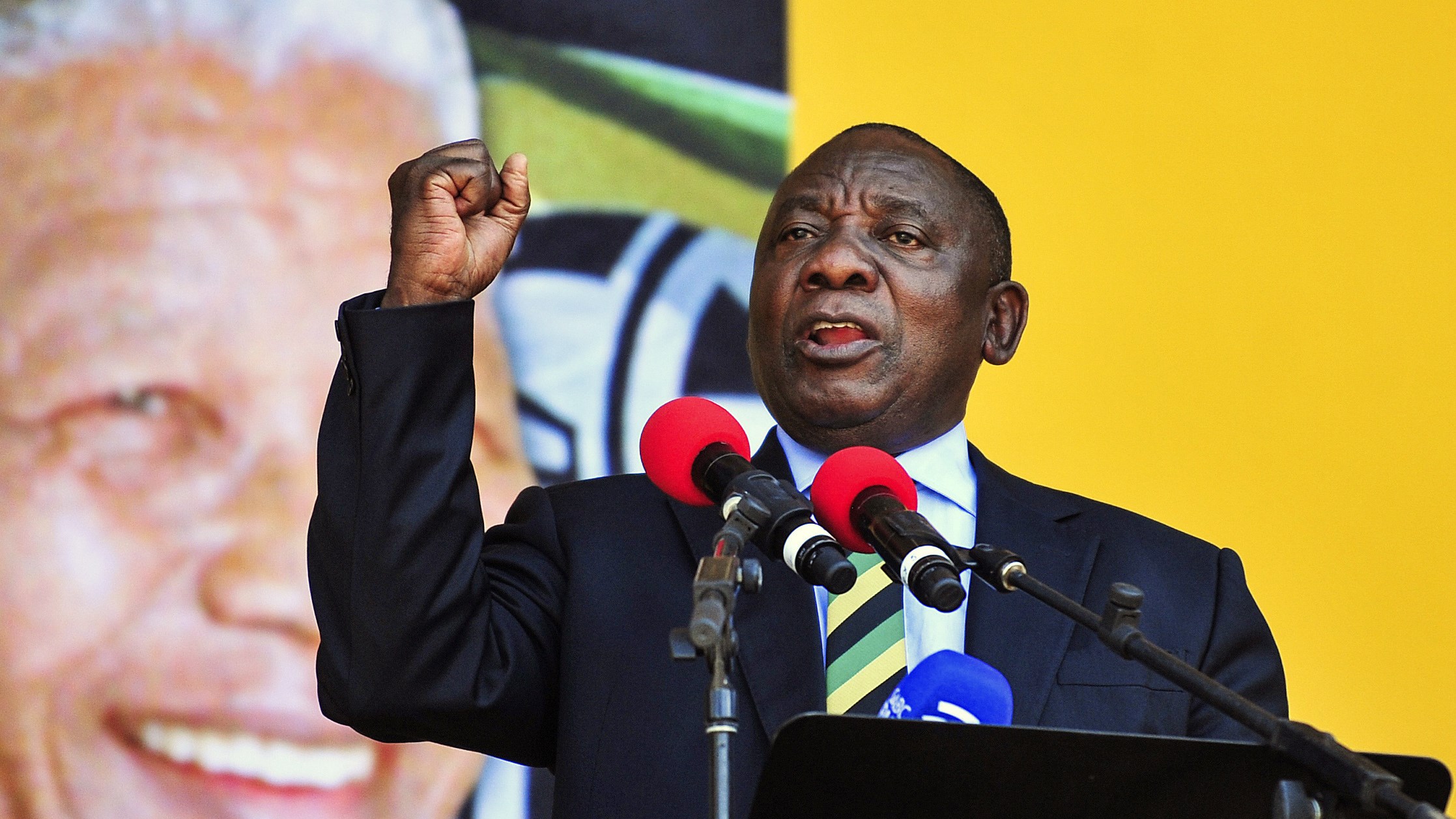 South African President Cyril Ramaphosa