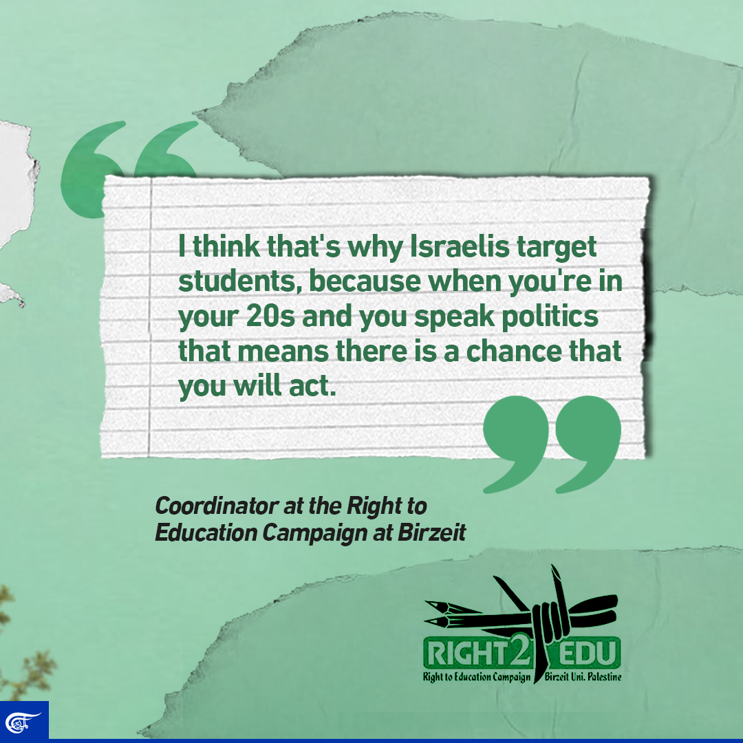 “Israel” is threatened by Palestinians’ education