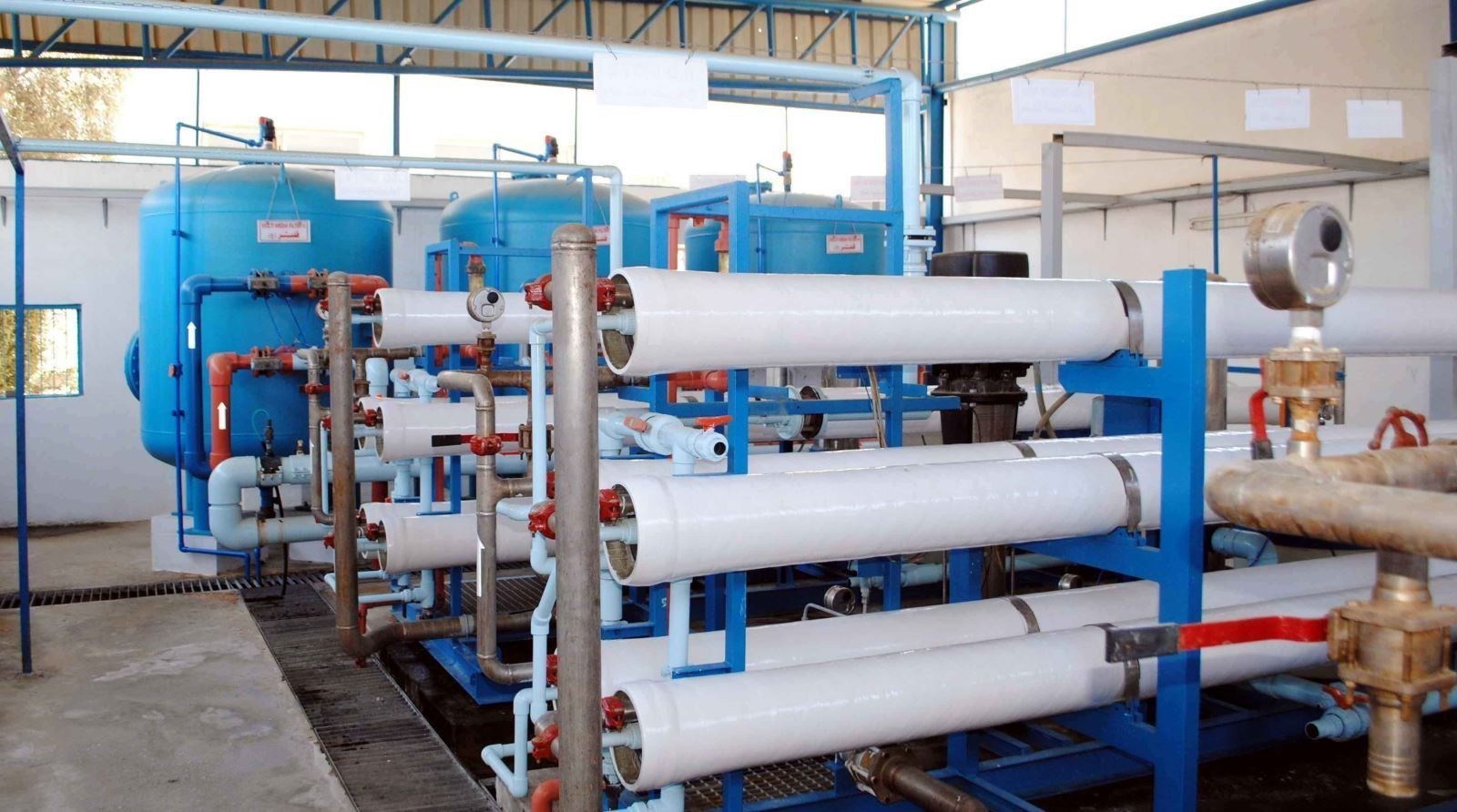 The Gaza Strip is suffering from a serious water issue due to the depletion of underground water