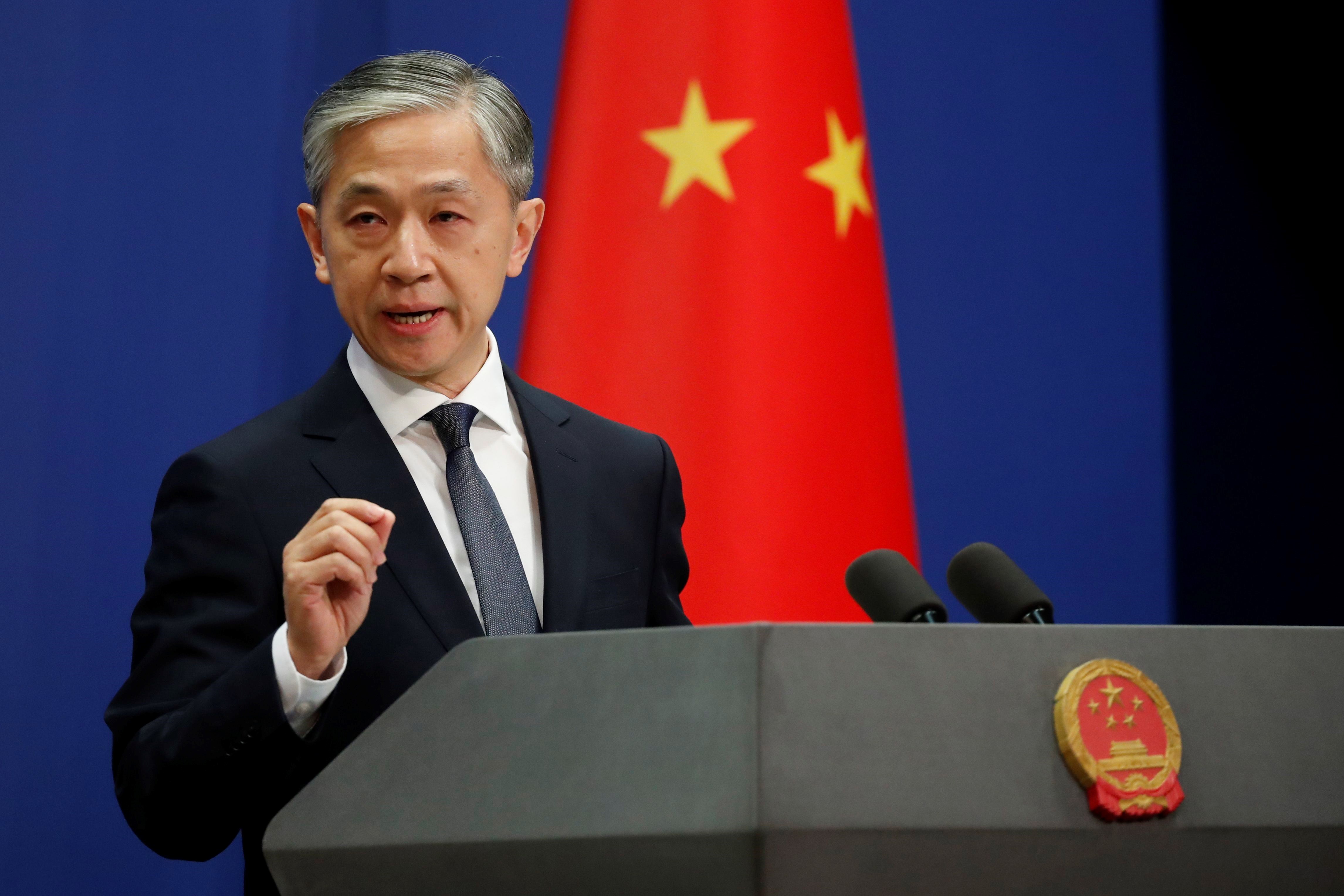 Chinese Foreign Ministry Spokesman Wang Wenbin