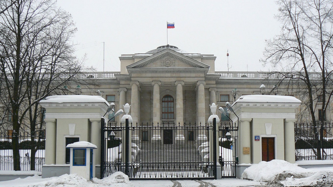 Russia's Embassy in Warsaw