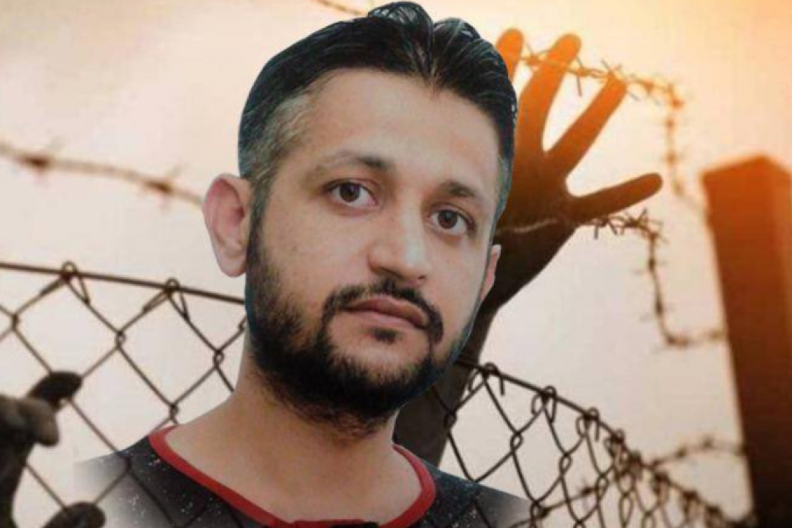 Palestinian prisoner Mohammad al-Arida