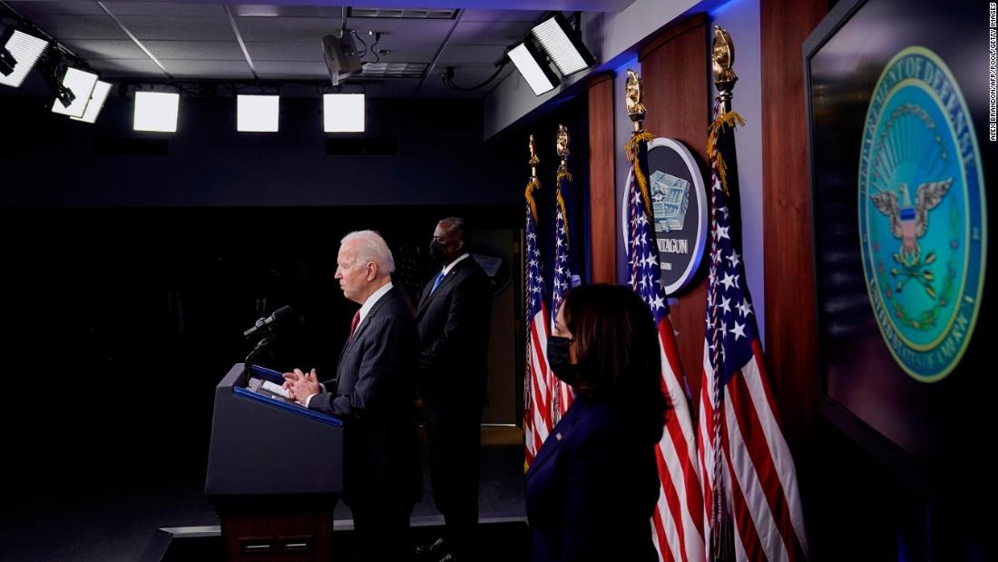 Pentagon downplays Biden’s Ukraine claim