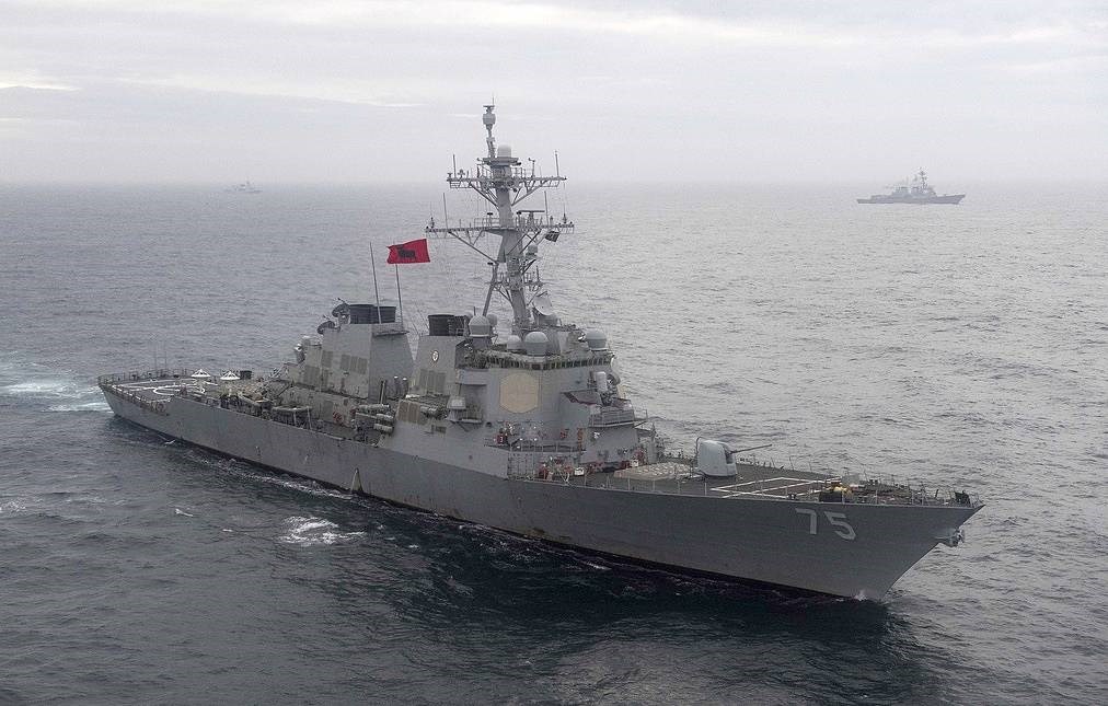 Two US Navy Destroyers enter the Baltic Sea