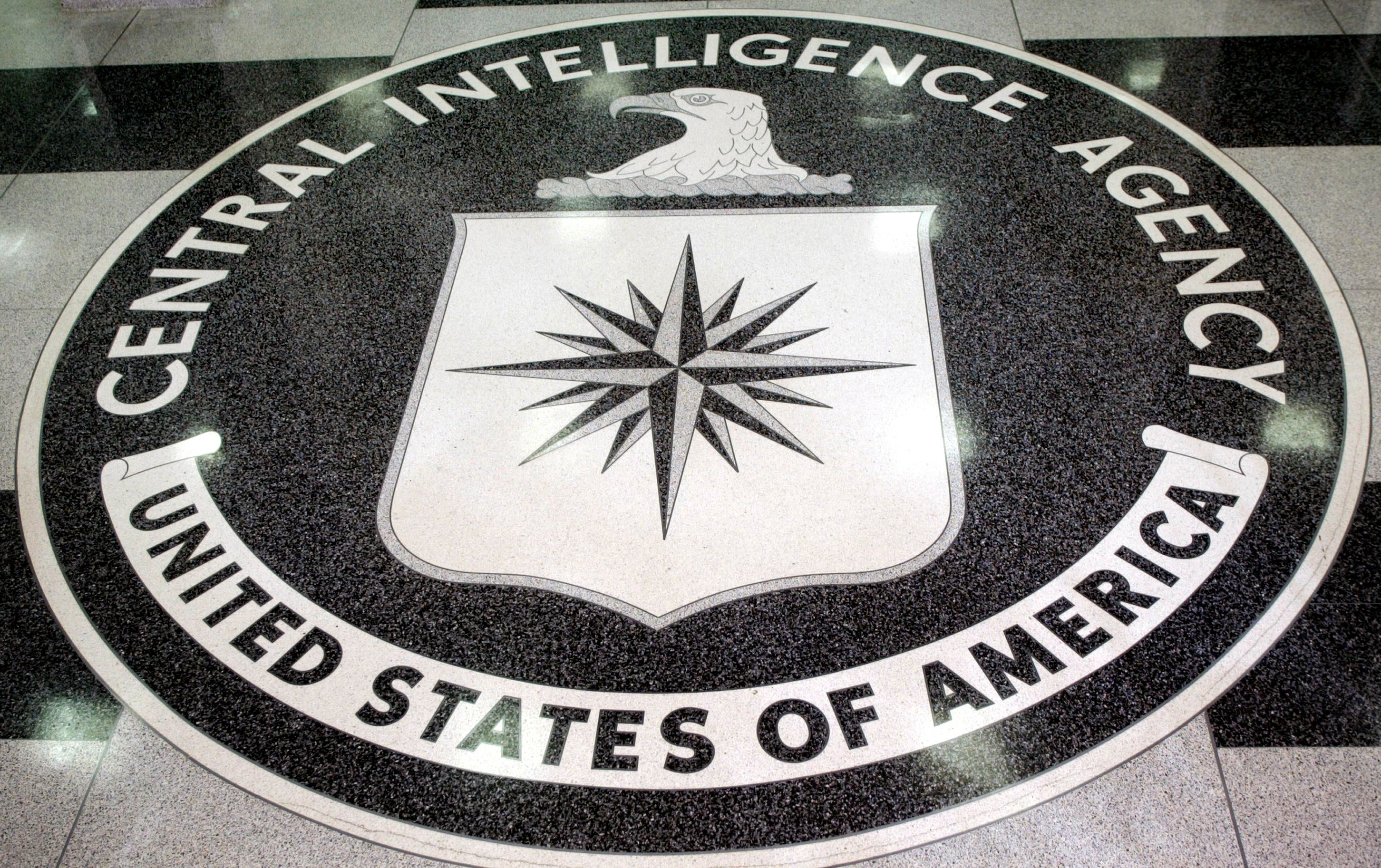 The logo of the U.S. Central Intelligence Agency is shown in the lobby of the CIA headquarters in Langley, Virginia (Reuters)