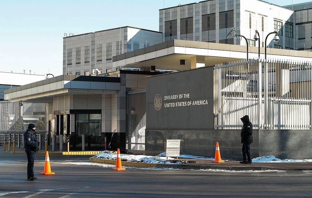 US Embassy in Kiev. (TASS)