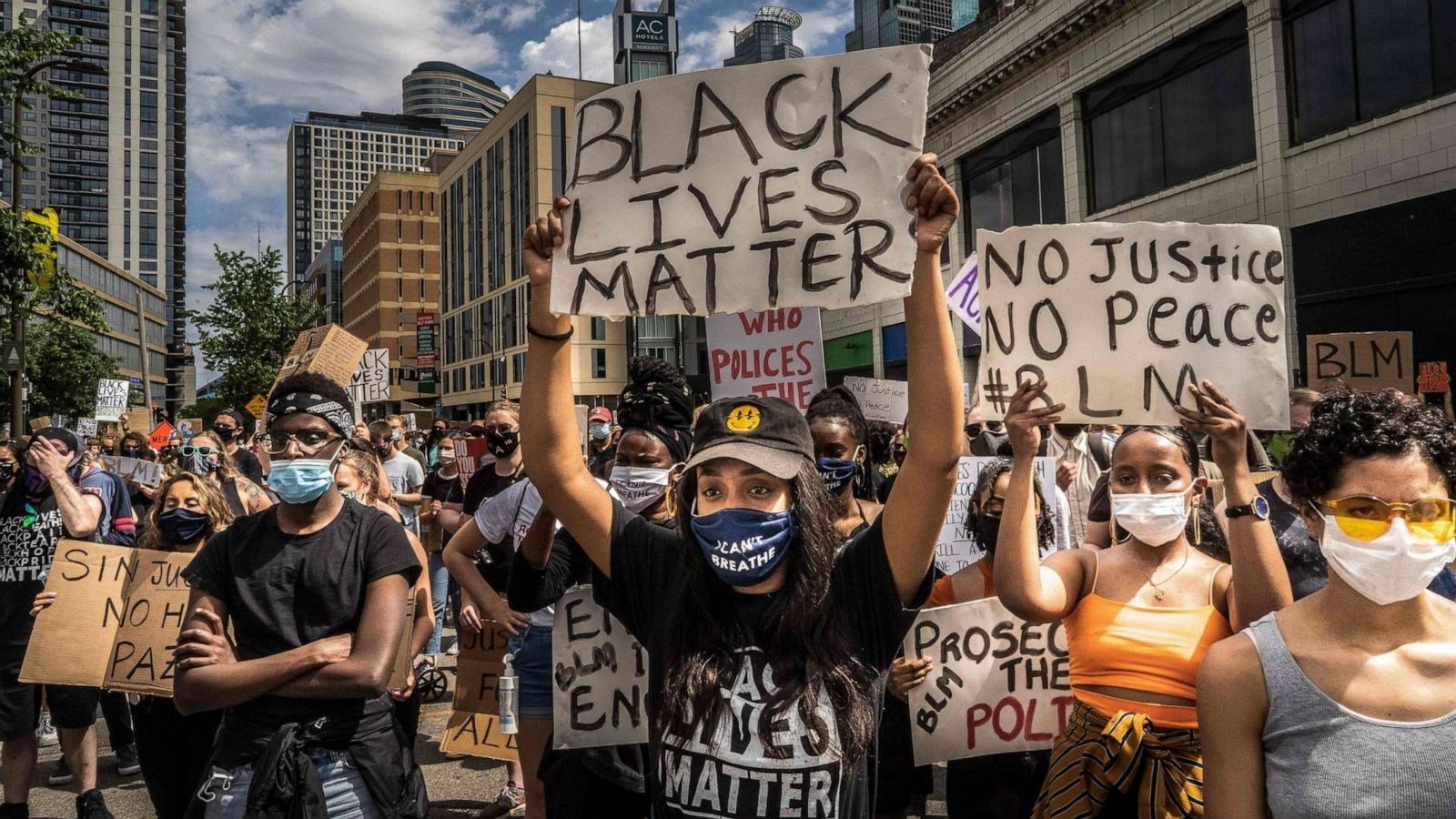 Demonstrations against racial discrimination in Minneapolis, Minnesota, United States