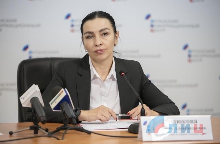 The Human Rights Commissioner of the LPR, Victoria Serdyukova