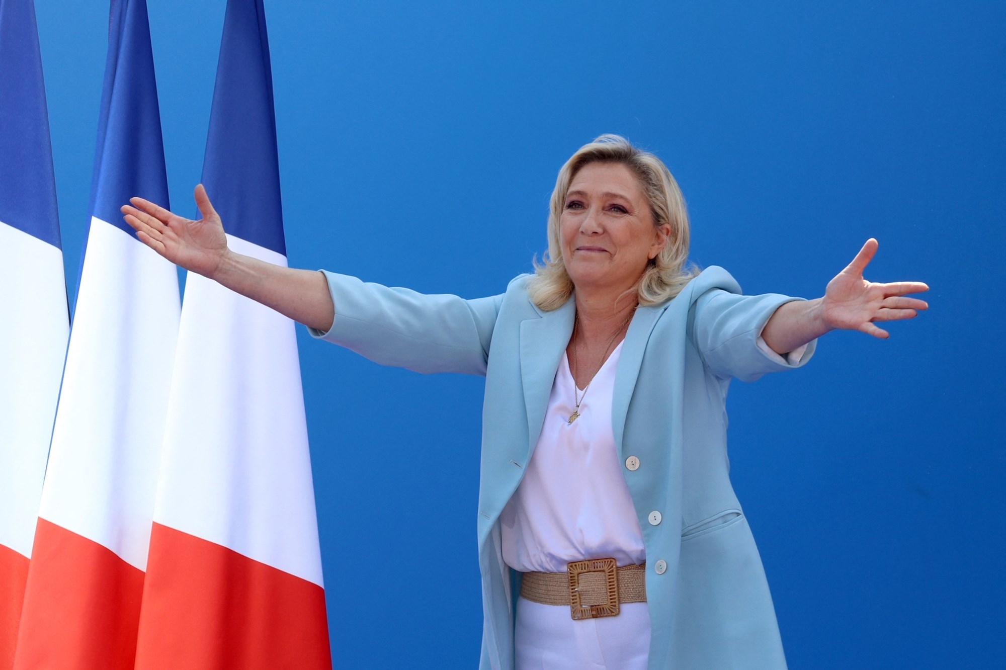 French Presidential candidate Marine Le Pen