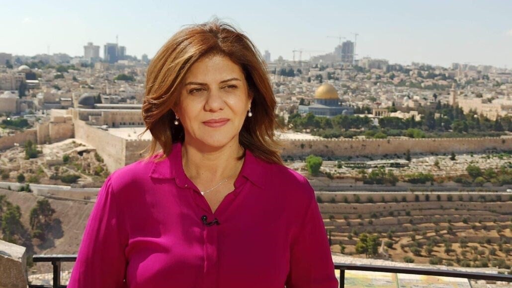 A-Jazeera journalist, Shireen Abu Aqleh.