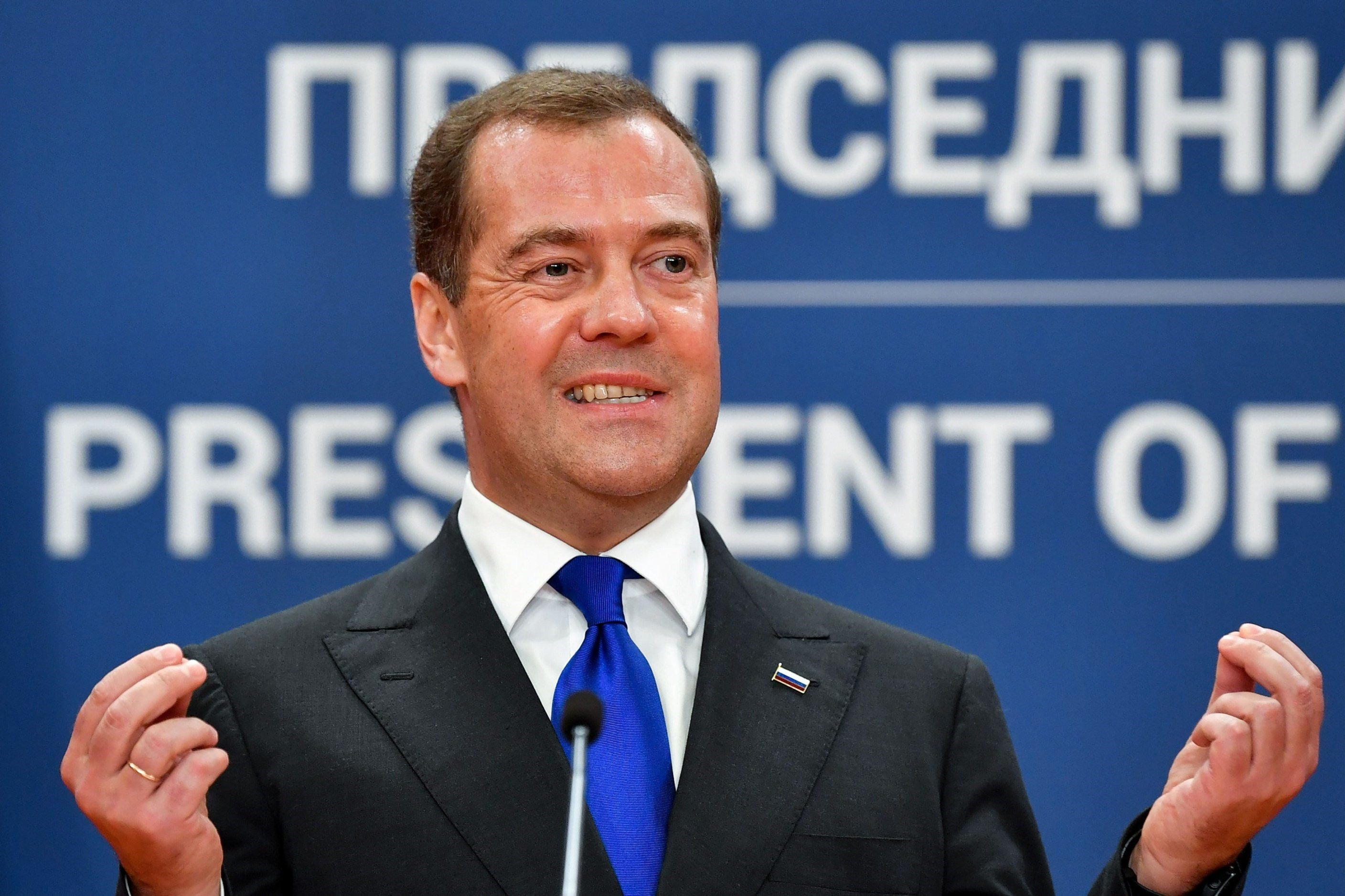 Russian Security Council Deputy Head Dmitry Medvedev