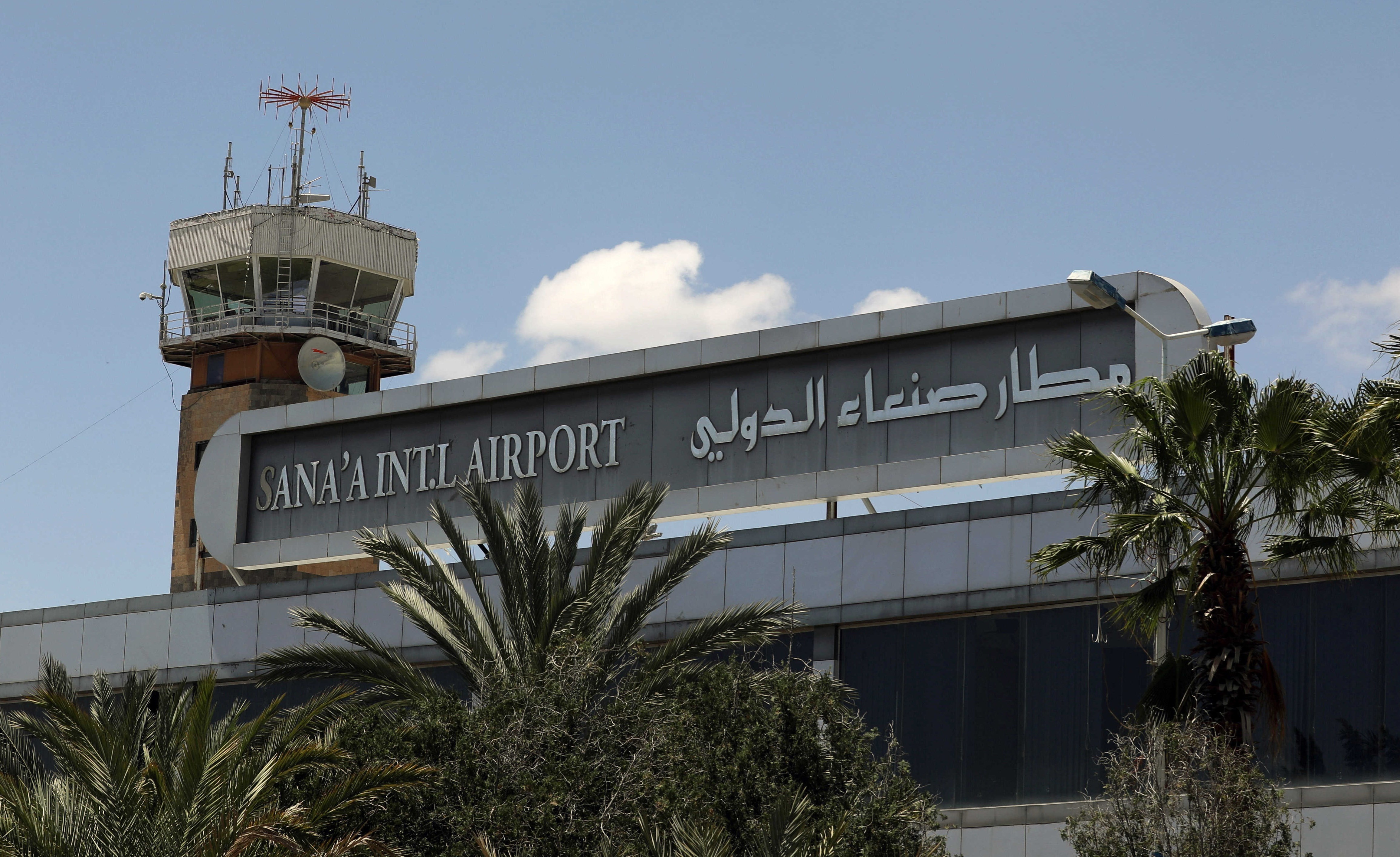 The first commercial flight was allowed earlier today for the first time since the truce began, with only 15 days left until it ends