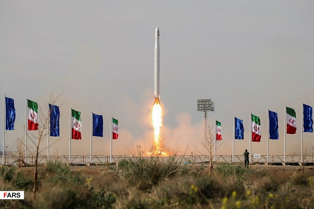 Iran launching satellite into orbit (Fars)
