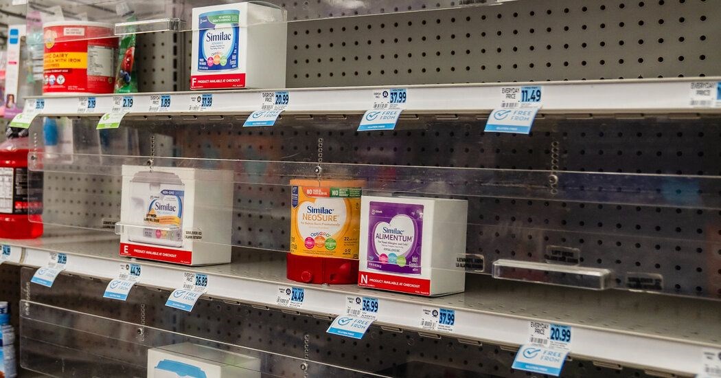 House Democrats address baby formula shortage with $28M bill.
