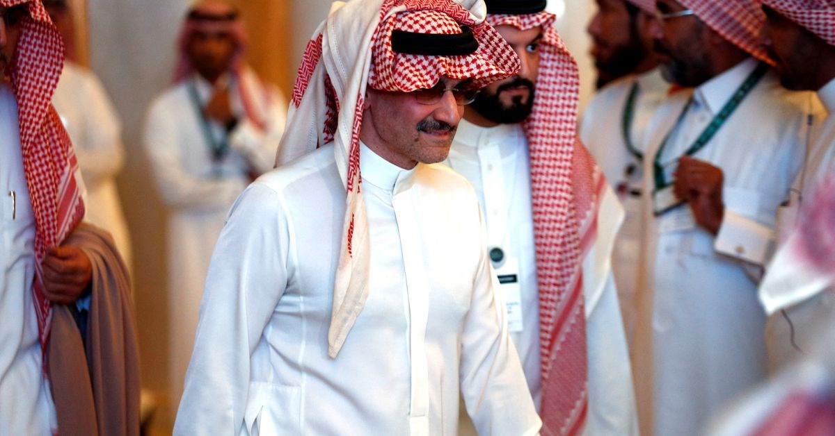 KSA's Alwaleed to sell 16.87% of Kingdom Holding to PIF.