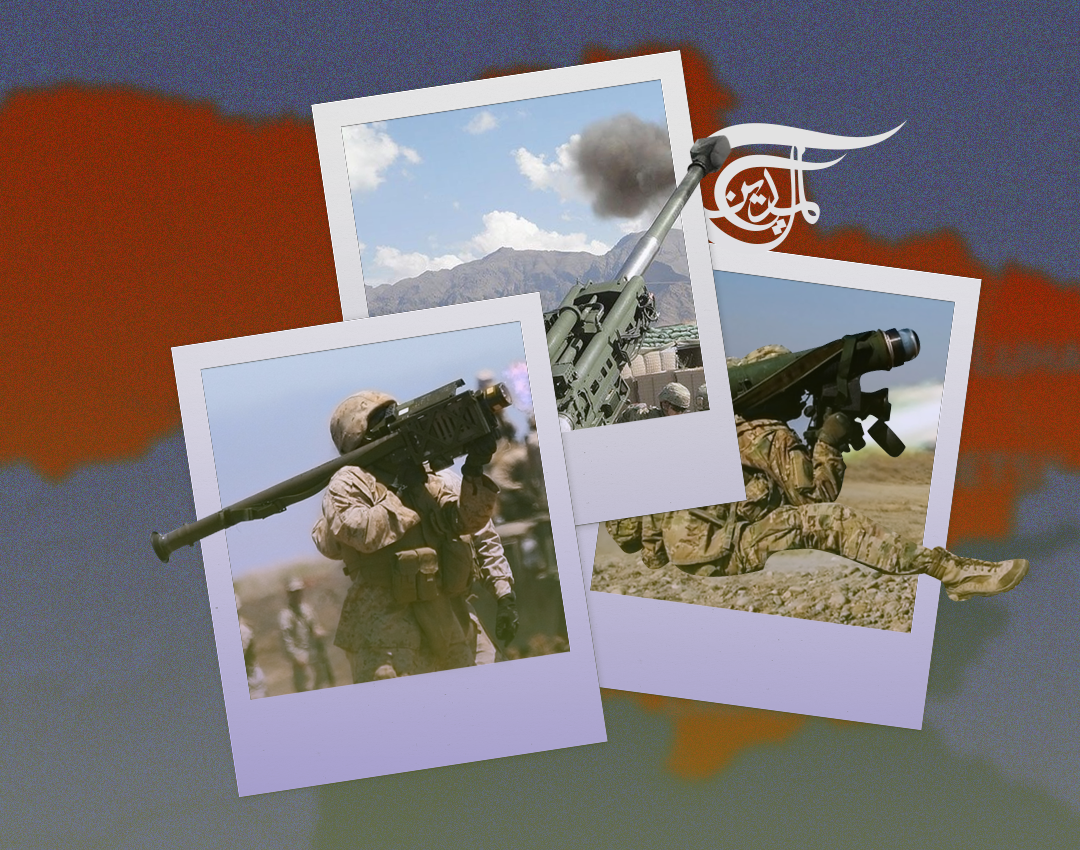 Who is the end user of the US weapons sent to Ukraine?