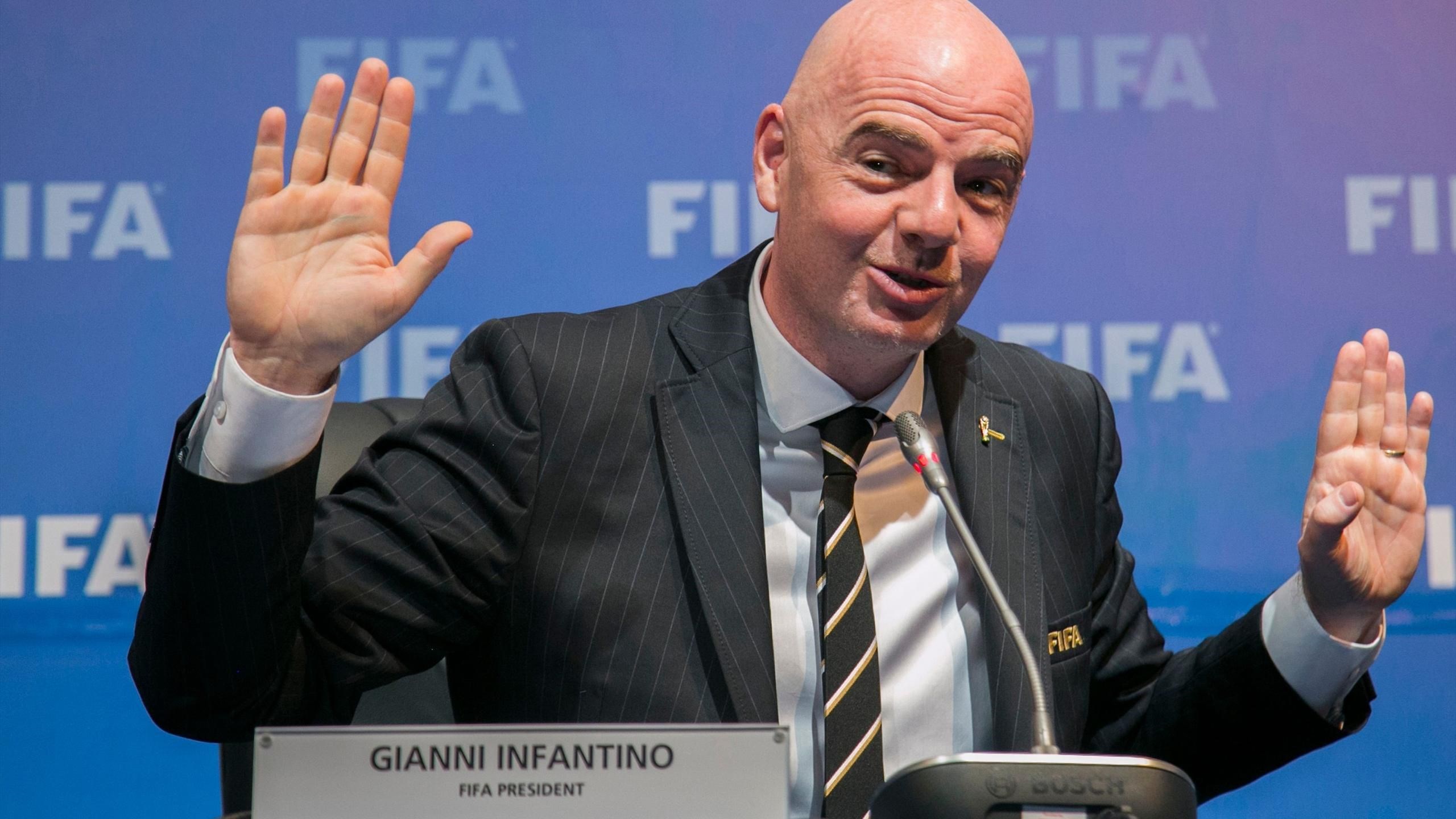 FIFA President Gianni Infantino