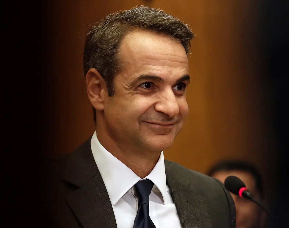 Greek Prime Minister Kyriakos Mitsotakis