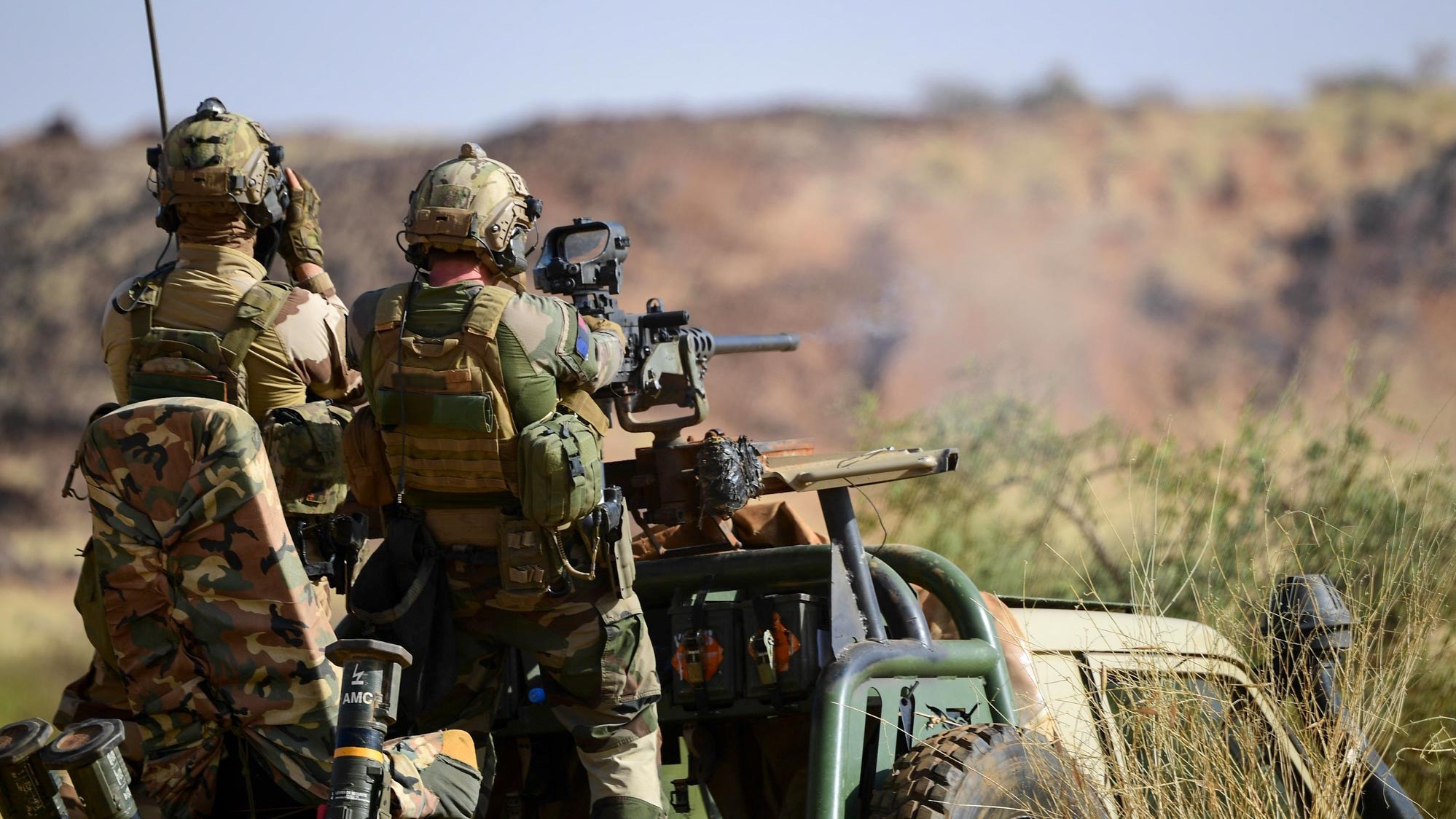 French troops in the African Sahel region