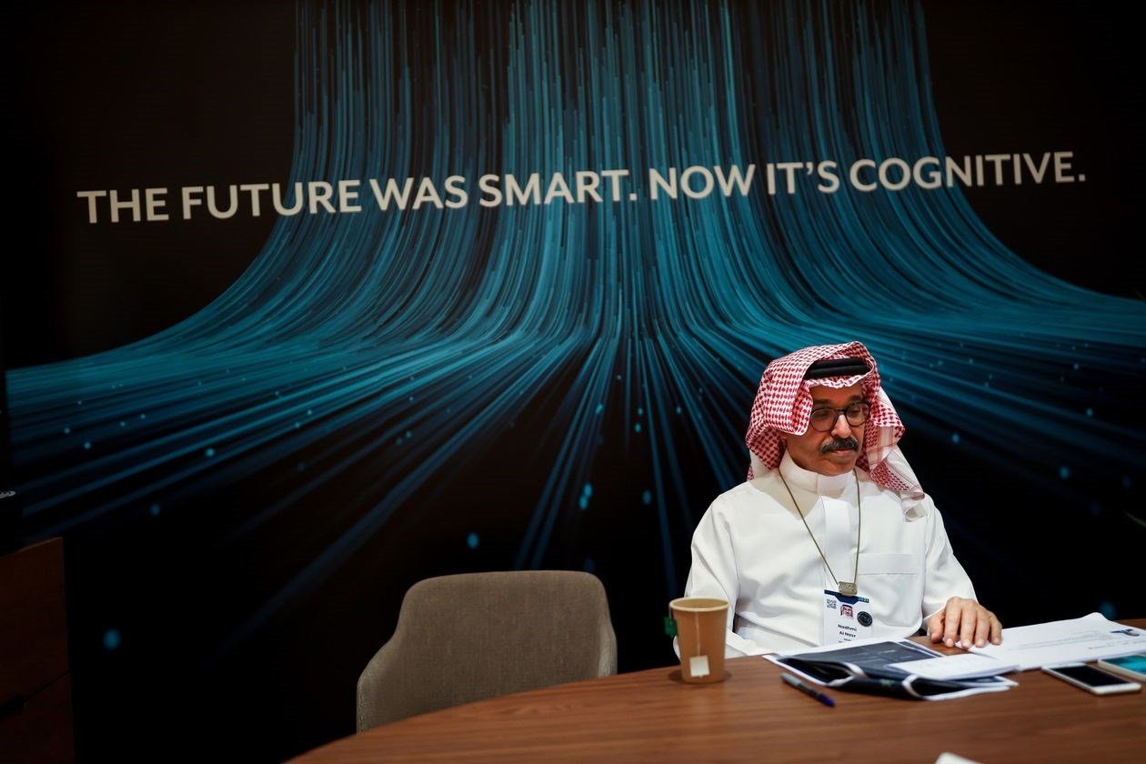 Nadhmi al-Nasr, the Neom project's CEO, who was handpicked by Mohammad bin Salman (Bloomberg)