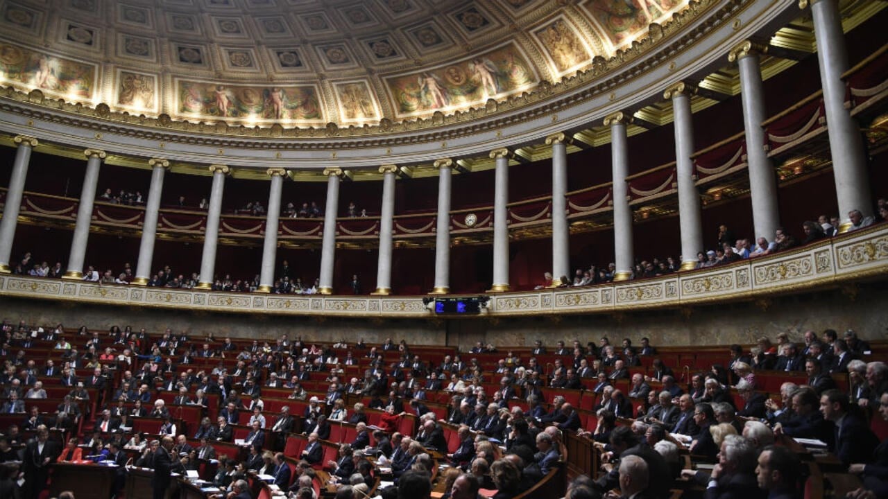 The French parliament. (AFP)