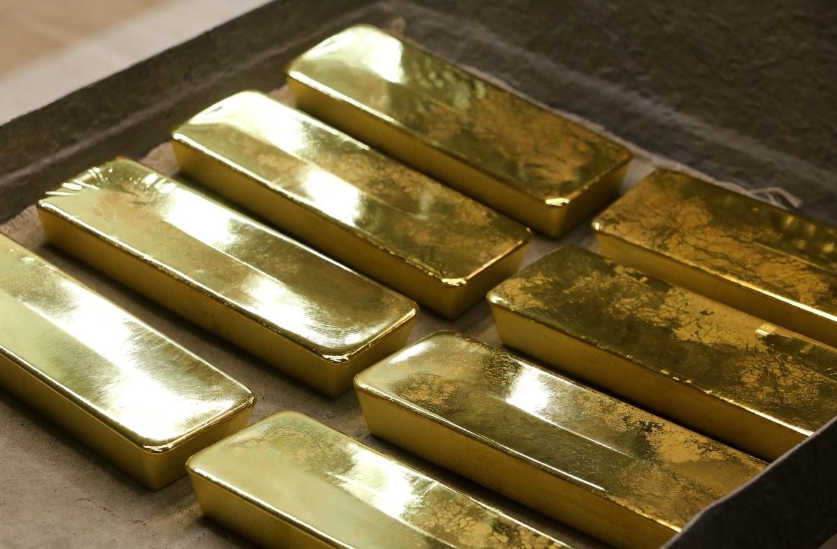 Russian gold bars
