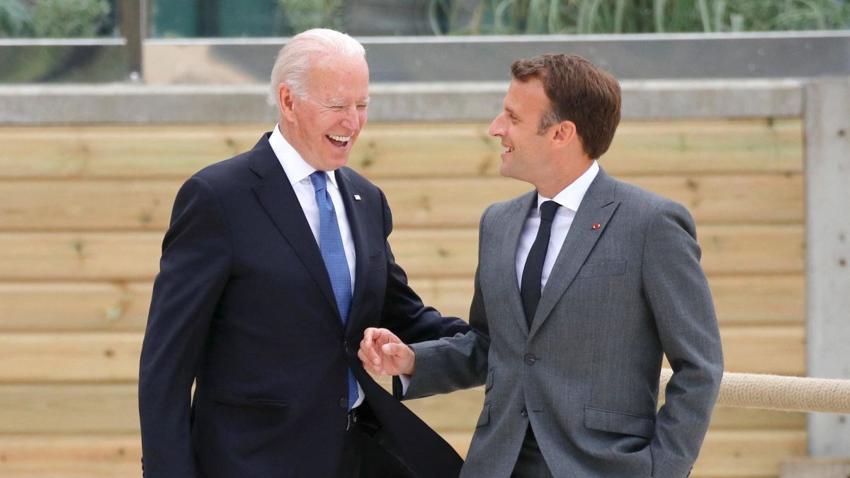 Macron tells Biden that UAE and KSA can barely raise oil output.