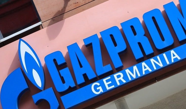 Russia stopped supplying Gazprom Germania the German subsidiary of Gazprom