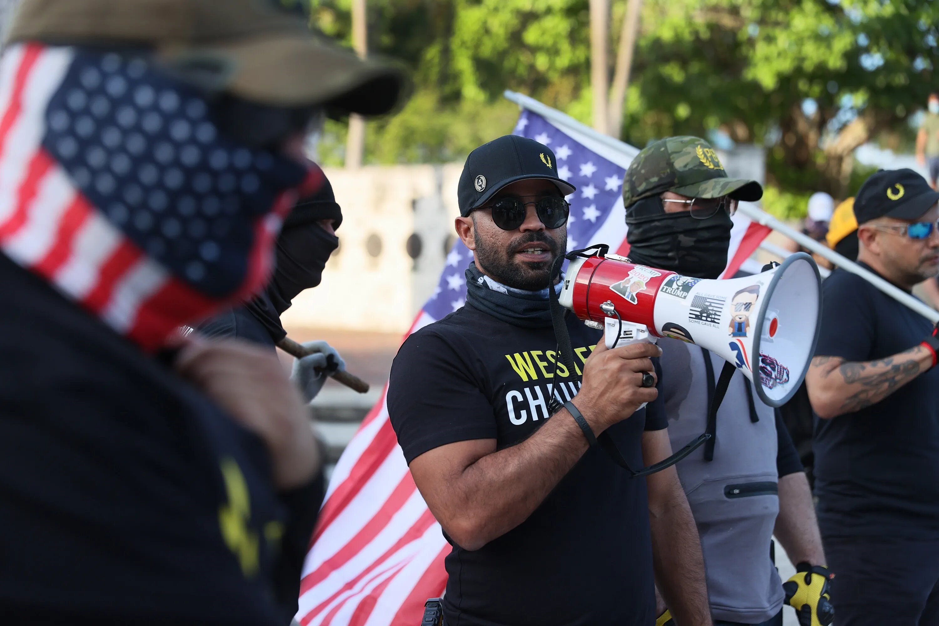 Enrique Tarrio, along with 4 other Proud Boys members, are charged with seditious conspiracy.