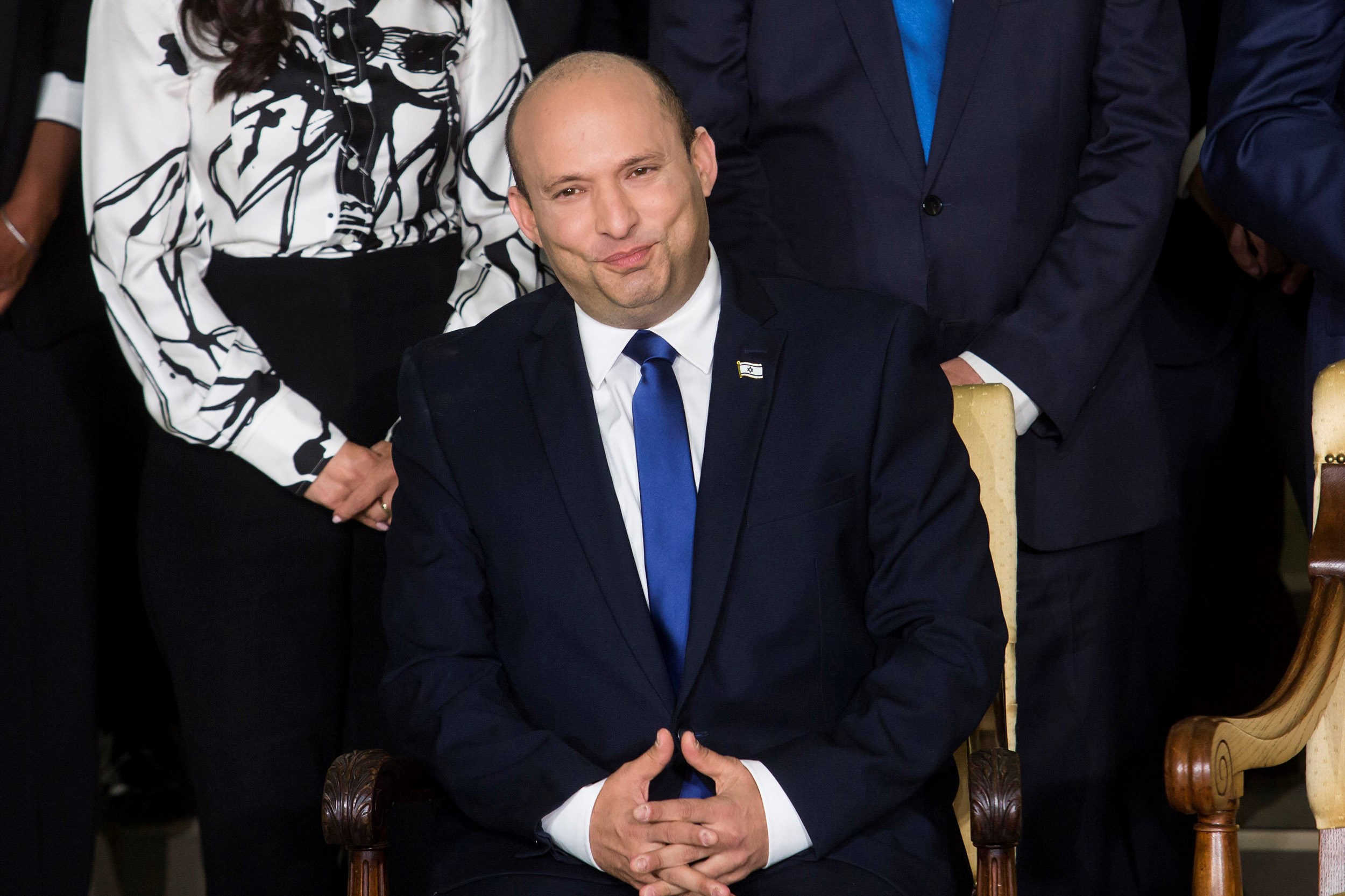 Israeli occupation Prime Minister Naftali Bennett