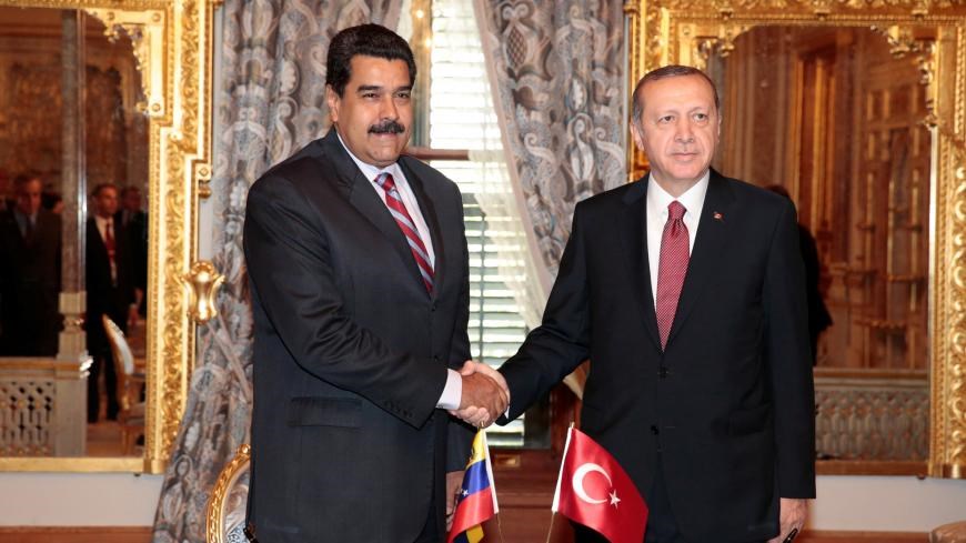 Erdogan expresses solidarity with Venezuela during Maduro's visit.