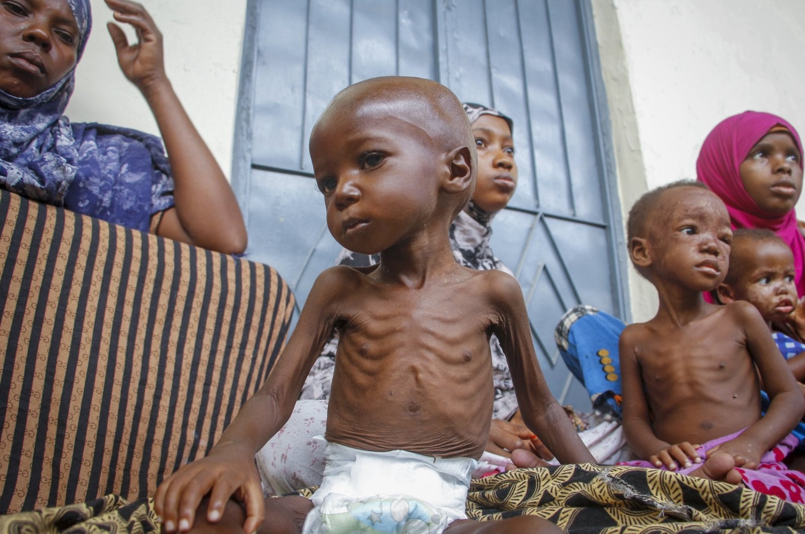 Hundreds die as Somalia faces famine.