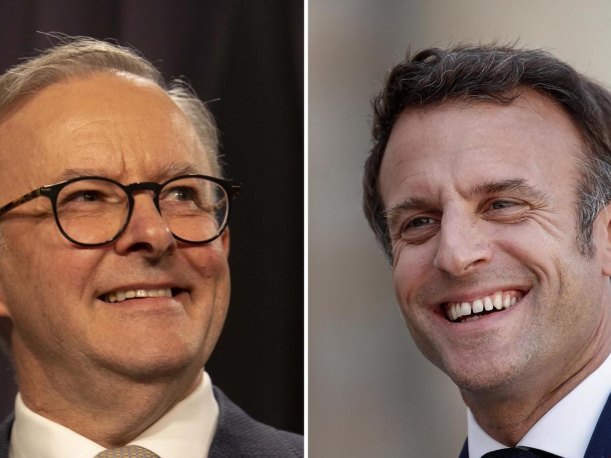Macron said that the first conversations with Albanese mark a willingness to rebuild a relationship of trust with Australia