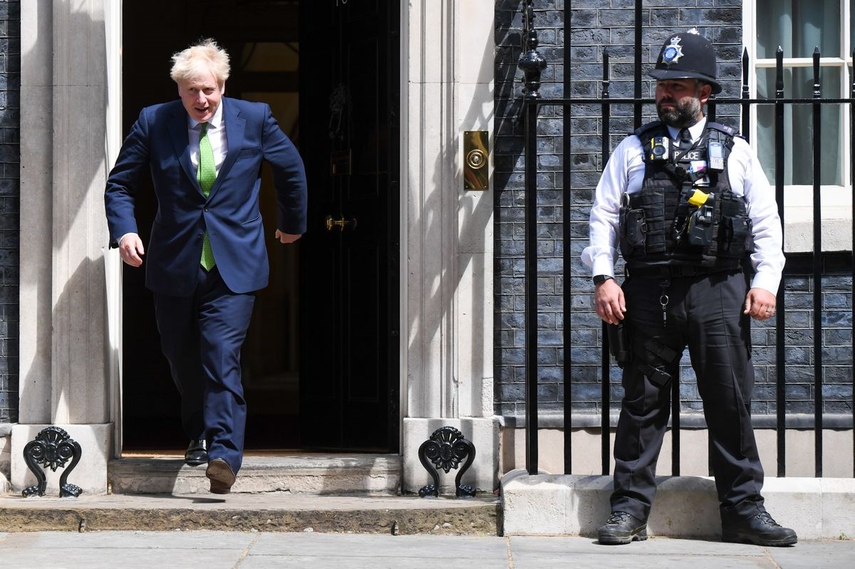 UK Prime Minister Boris Johnson