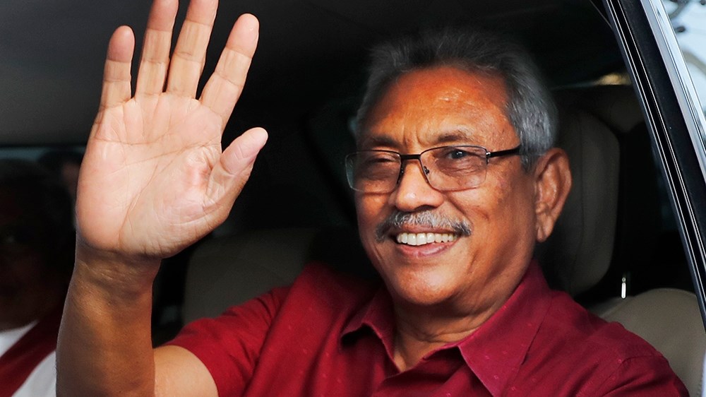 Sri Lankan President Gotabaya Rajapaksa