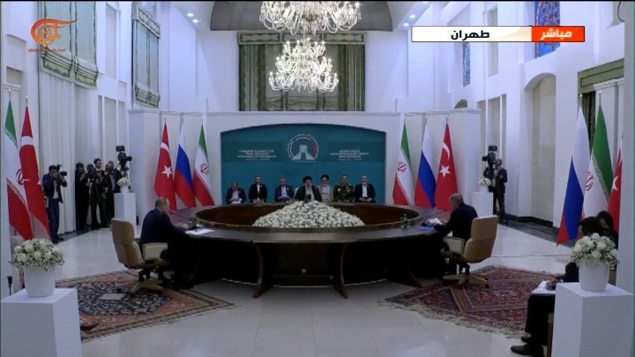 Tehran tripartite summit to discuss northern Syria