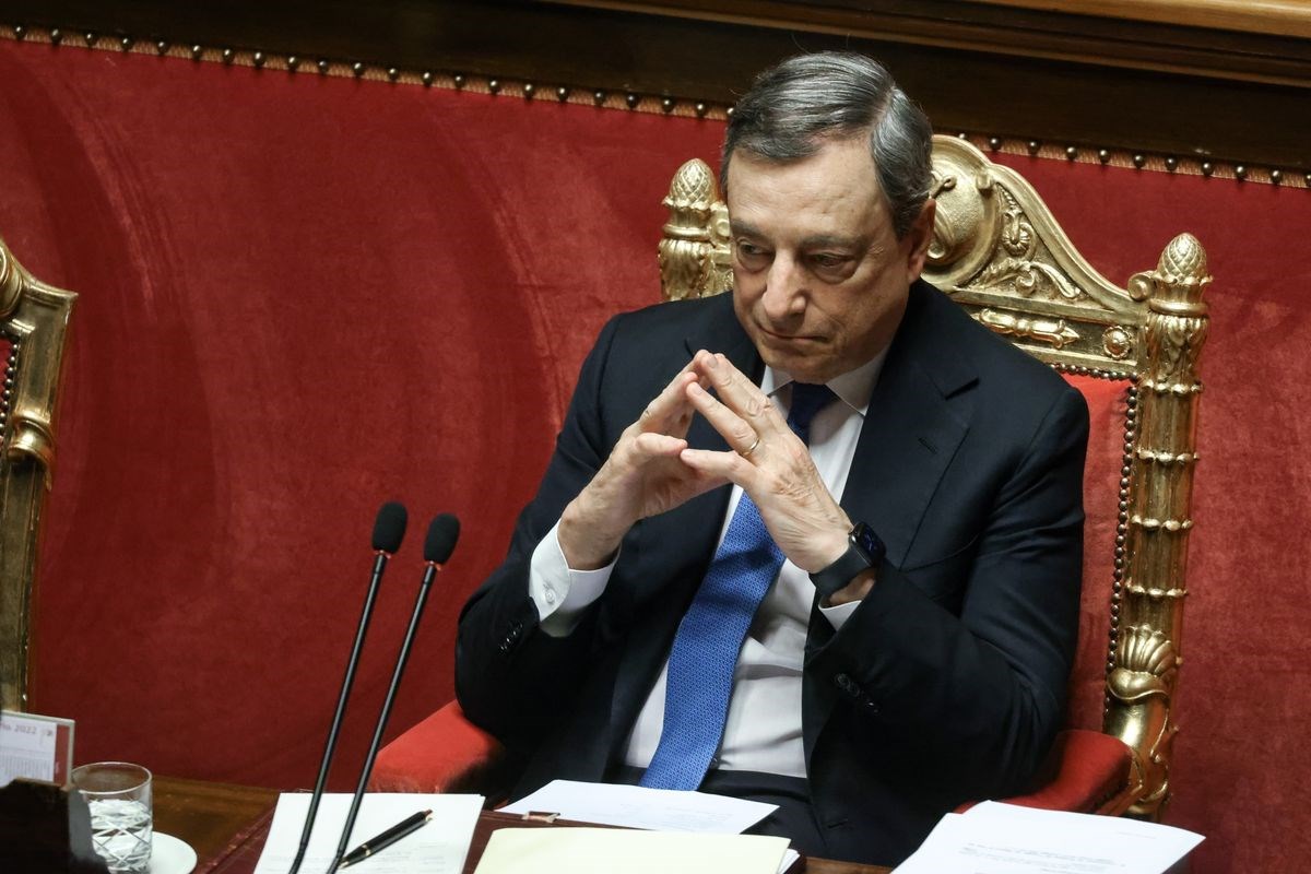 Italian PM Draghi resigns after attempt to salvage coalition fails.