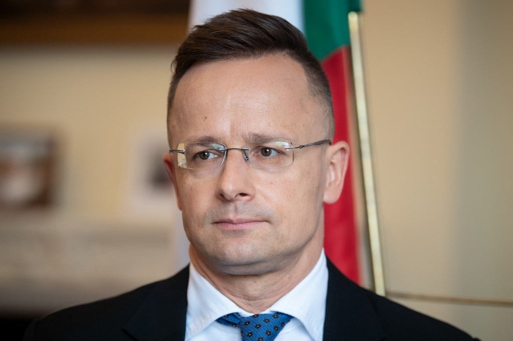 Peter Szijjarto, Hungary's foreign minister.