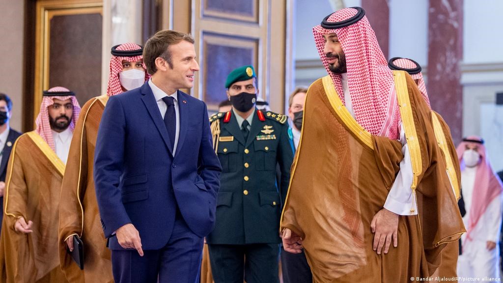 Macron, MBS discuss importance of diversifying energy supplies