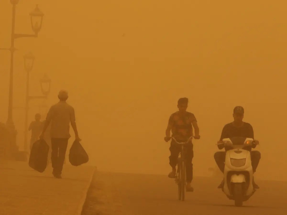 Sandstorms have been hitting Iraq since March