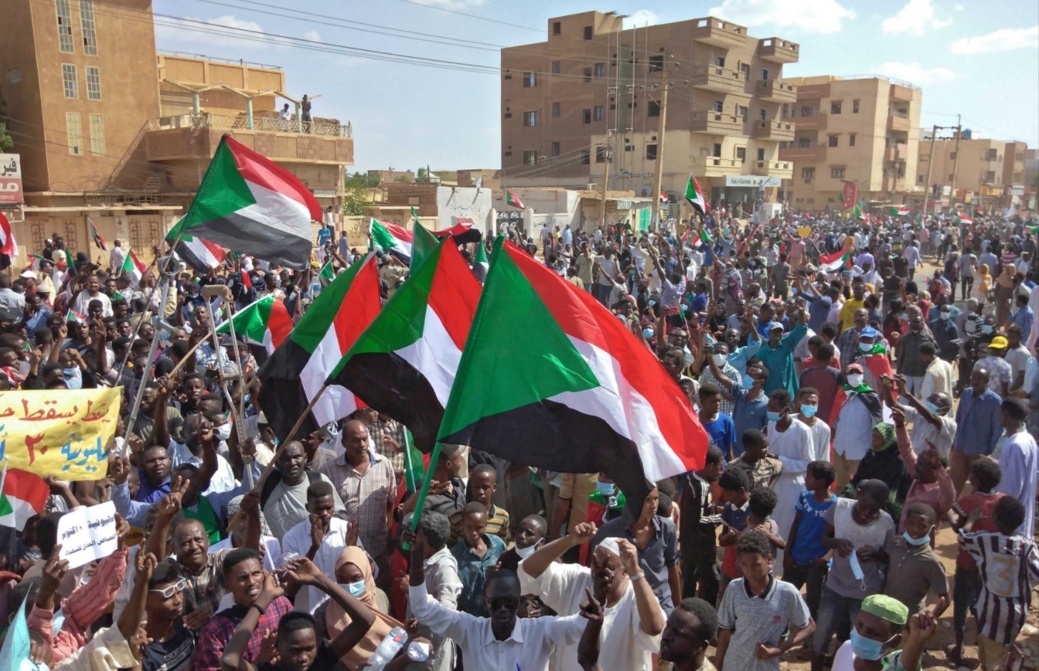 Khartoum's protests saw their bloodiest day two days ago when nine protestors were killed
