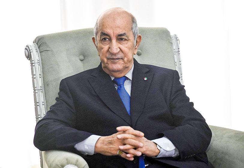 Tebboune: Algeria first to mediate between Arab countries .