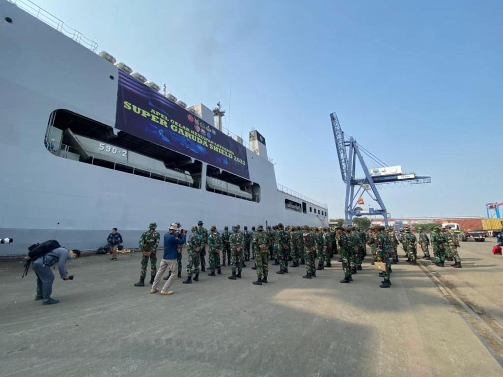 Indonesia and US begin 'Super Garuda Shield' military exercise.