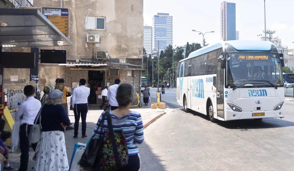 Palestinian workers ordered off Israeli bus to make room for Israelis.