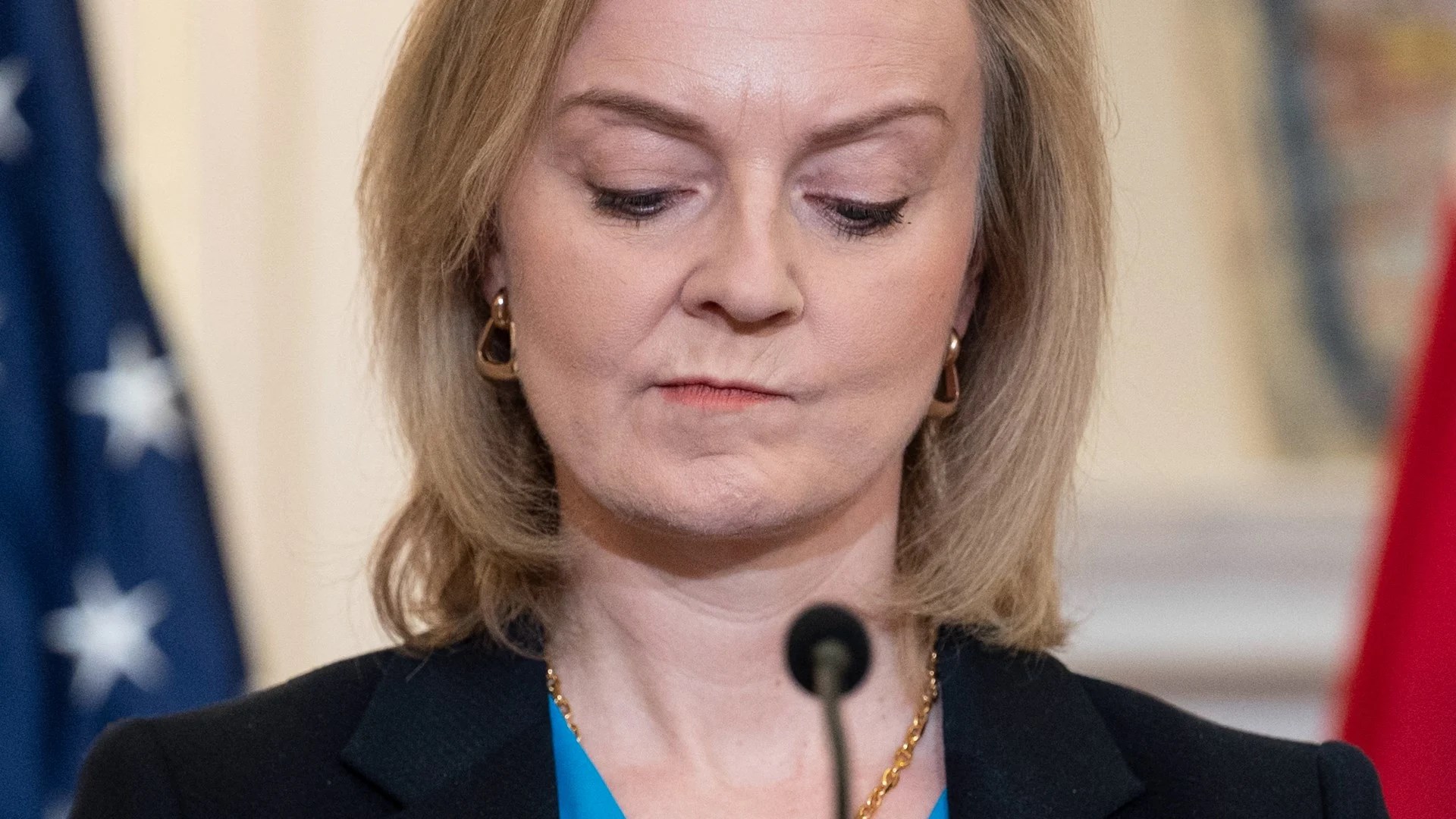 UK Foreign Secretary Liz Truss